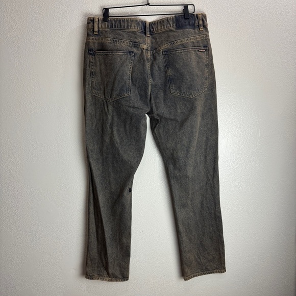 Volcom Solver Modern Straight Denim Pants Size 36 - Picture 5 of 12